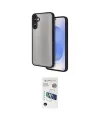 ieg™ Galaxy S26 Kılıf Ahenk Çizgi Serisi - Siyah 3D Antistatik Seramik Nano Ekran Koruyucu