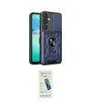 ieg™ Galaxy S26 Kılıf Ahenk Klasik - Şeffaf Pasifik Cam Ekran Koruyucu
