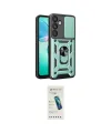 ieg™ Galaxy S26 Kılıf Ahenk Klasik - Şeffaf Pasifik Cam Ekran Koruyucu