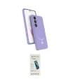 ieg™ Galaxy S26 Kılıf İz Işık Koleksiyonu - Şeffaf Pasifik Cam Ekran Koruyucu
