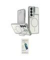 ieg™ Galaxy S26 Kılıf İz Modern Prime - Şeffaf Pasifik Cam Ekran Koruyucu
