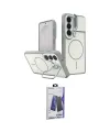 ieg™ Galaxy S26 Kılıf İz Modern Prime - Siyah Bilvis Hayalet Cam Ekran Koruyucu