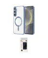 ieg™ Galaxy S26 Kılıf Nova Işık Özel Seri - Siyah 3D Antistatik Hayalet Cam Ekran Koruyucu