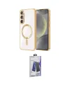 ieg™ Galaxy S26 Kılıf Nova Işık Özel Seri - Siyah Bilvis Hayalet Cam Ekran Koruyucu