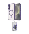 ieg™ Galaxy S26 Kılıf Nova Işık Özel Seri - Siyah Bilvis Hayalet Cam Ekran Koruyucu