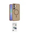 ieg™ Galaxy S26 Kılıf Siluet Minimal Prime - Siyah 3D Antistatik Seramik Nano Ekran Koruyucu