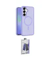 ieg™ Galaxy S26 Kılıf Siluet Minimal Prime - Siyah Bilvis Hayalet Cam Ekran Koruyucu