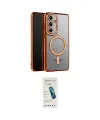 ieg™ Galaxy S26 Kılıf Zirve Doku Prime - Şeffaf Pasifik Cam Ekran Koruyucu
