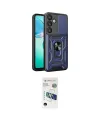 ieg™ Galaxy S26 Plus Kılıf Ahenk Klasik - Siyah 3D Antistatik Seramik Nano Ekran Koruyucu