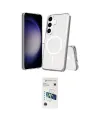 ieg™ Galaxy S26 Plus Kılıf Ahenk Yansıma Prime - Siyah 3D Antistatik Cam Ekran Koruyucu