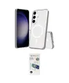 ieg™ Galaxy S26 Plus Kılıf Ahenk Yansıma Prime - Siyah 3D Antistatik Seramik Nano Ekran Koruyucu
