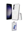 ieg™ Galaxy S26 Plus Kılıf Ahenk Yansıma Prime - Siyah Bilvis 3D Cam Ekran Koruyucu