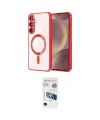 ieg™ Galaxy S26 Plus Kılıf Nova Işık Özel Seri - Siyah 3D Antistatik Seramik Nano Ekran Koruyucu