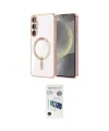 ieg™ Galaxy S26 Plus Kılıf Nova Işık Özel Seri - Siyah 3D Antistatik Seramik Nano Ekran Koruyucu