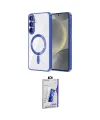 ieg™ Galaxy S26 Plus Kılıf Nova Işık Özel Seri - Siyah Bilvis 3D Cam Ekran Koruyucu