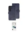 ieg™ Galaxy S26 Plus Kılıf Siluet Işık Serisi - Siyah 3D Antistatik Cam Ekran Koruyucu