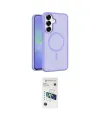ieg™ Galaxy S26 Plus Kılıf Siluet Minimal Prime - Siyah 3D Antistatik Cam Ekran Koruyucu