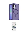 ieg™ Galaxy S26 Plus Kılıf Siluet Minimal Prime - Siyah 3D Antistatik Seramik Nano Ekran Koruyucu
