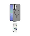 ieg™ Galaxy S26 Plus Kılıf Siluet Minimal Prime - Siyah 3D Antistatik Seramik Nano Ekran Koruyucu