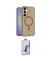 ieg™ Galaxy S26 Plus Kılıf Siluet Minimal Prime - Siyah Bilvis 3D Cam Ekran Koruyucu