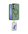 ieg™ Galaxy S26 Plus Kılıf Siluet Minimal Prime - Siyah Bilvis 3D Cam Ekran Koruyucu