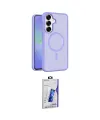ieg™ Galaxy S26 Plus Kılıf Siluet Minimal Prime - Siyah Bilvis 3D Cam Ekran Koruyucu