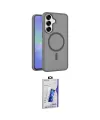 ieg™ Galaxy S26 Plus Kılıf Siluet Minimal Prime - Siyah Bilvis 3D Cam Ekran Koruyucu
