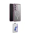 ieg™ Galaxy S26 Plus Kılıf Zirve Doku Prime - Siyah Bilvis 3D Cam Ekran Koruyucu