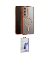 ieg™ Galaxy S26 Plus Kılıf Zirve Doku Prime - Siyah Bilvis 3D Cam Ekran Koruyucu