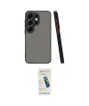 ieg™ Galaxy S26 Ultra Kılıf Ahenk Çizgi Serisi - Şeffaf Pasifik Cam Ekran Koruyucu