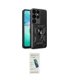 ieg™ Galaxy S26 Ultra Kılıf Ahenk Klasik - Şeffaf Pasifik Cam Ekran Koruyucu