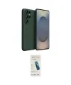 ieg™ Galaxy S26 Ultra Kılıf Ahenk Serisi - Şeffaf Pasifik Cam Ekran Koruyucu