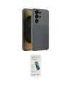 ieg™ Galaxy S26 Ultra Kılıf Eksen Form Prime - Şeffaf Pasifik Cam Ekran Koruyucu