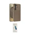 ieg™ Galaxy S26 Ultra Kılıf Eksen Form Prime - Şeffaf Pasifik Cam Ekran Koruyucu