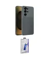 ieg™ Galaxy S26 Ultra Kılıf Eksen Form Prime - Siyah Bilvis 3D Cam Ekran Koruyucu