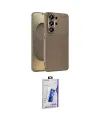 ieg™ Galaxy S26 Ultra Kılıf Eksen Form Prime - Siyah Bilvis 3D Cam Ekran Koruyucu