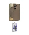 ieg™ Galaxy S26 Ultra Kılıf Eksen Form Prime - Siyah Bilvis Hayalet Cam Ekran Koruyucu