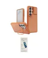 ieg™ Galaxy S26 Ultra Kılıf İz Modern Prime - Şeffaf Pasifik Cam Ekran Koruyucu