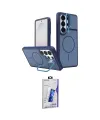 ieg™ Galaxy S26 Ultra Kılıf İz Modern Prime - Siyah Bilvis 3D Cam Ekran Koruyucu