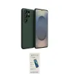 ieg™ Galaxy S26 Ultra Kılıf Kozmos Yansıma Özel Seri - Şeffaf Pasifik Cam Ekran Koruyucu