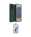 ieg™ Galaxy S26 Ultra Kılıf Kozmos Yansıma Özel Seri - Siyah Bilvis 3D Cam Ekran Koruyucu