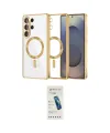 ieg™ Galaxy S26 Ultra Kılıf Nova Işık Özel Seri - Şeffaf Pasifik Cam Ekran Koruyucu