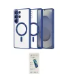ieg™ Galaxy S26 Ultra Kılıf Nova Işık Özel Seri - Şeffaf Pasifik Cam Ekran Koruyucu
