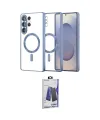 ieg™ Galaxy S26 Ultra Kılıf Nova Işık Özel Seri - Siyah Bilvis Hayalet Cam Ekran Koruyucu
