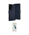 ieg™ Galaxy S26 Ultra Kılıf Siluet Işık Serisi - Şeffaf Pasifik Cam Ekran Koruyucu