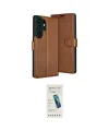 ieg™ Galaxy S26 Ultra Kılıf Siluet Işık Serisi - Şeffaf Pasifik Cam Ekran Koruyucu