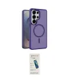ieg™ Galaxy S26 Ultra Kılıf Siluet Minimal Prime - Şeffaf Pasifik Cam Ekran Koruyucu