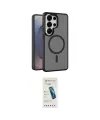 ieg™ Galaxy S26 Ultra Kılıf Siluet Minimal Prime - Şeffaf Pasifik Cam Ekran Koruyucu