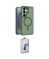 ieg™ Galaxy S26 Ultra Kılıf Siluet Minimal Prime - Siyah Bilvis 3D Cam Ekran Koruyucu