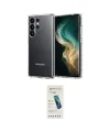 ieg™ Galaxy S26 Ultra Kılıf Zirve Doku - Şeffaf Pasifik Cam Ekran Koruyucu